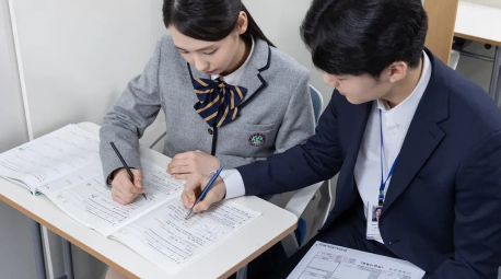 개별지도 및 역질문 학습법 화면